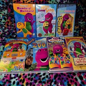 [VHS] Barney Lot 90s Vintage Rare Must Haves!
